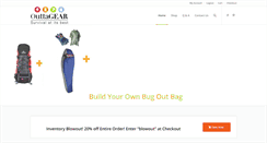 Desktop Screenshot of outtagear.com